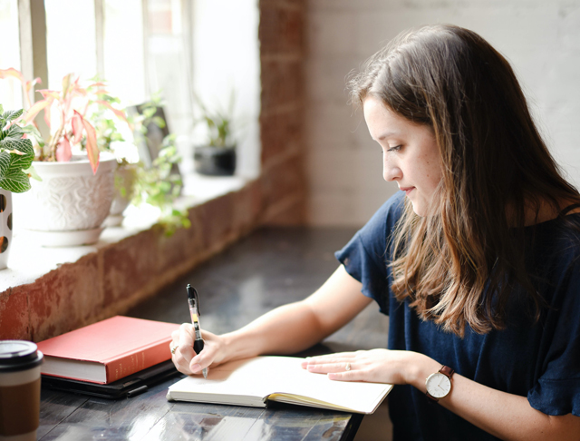 Woman Writing